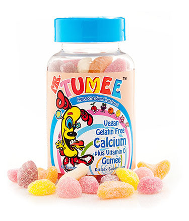 Mr.Tumee Calcium Plus Vitamin D, 60 Gummies