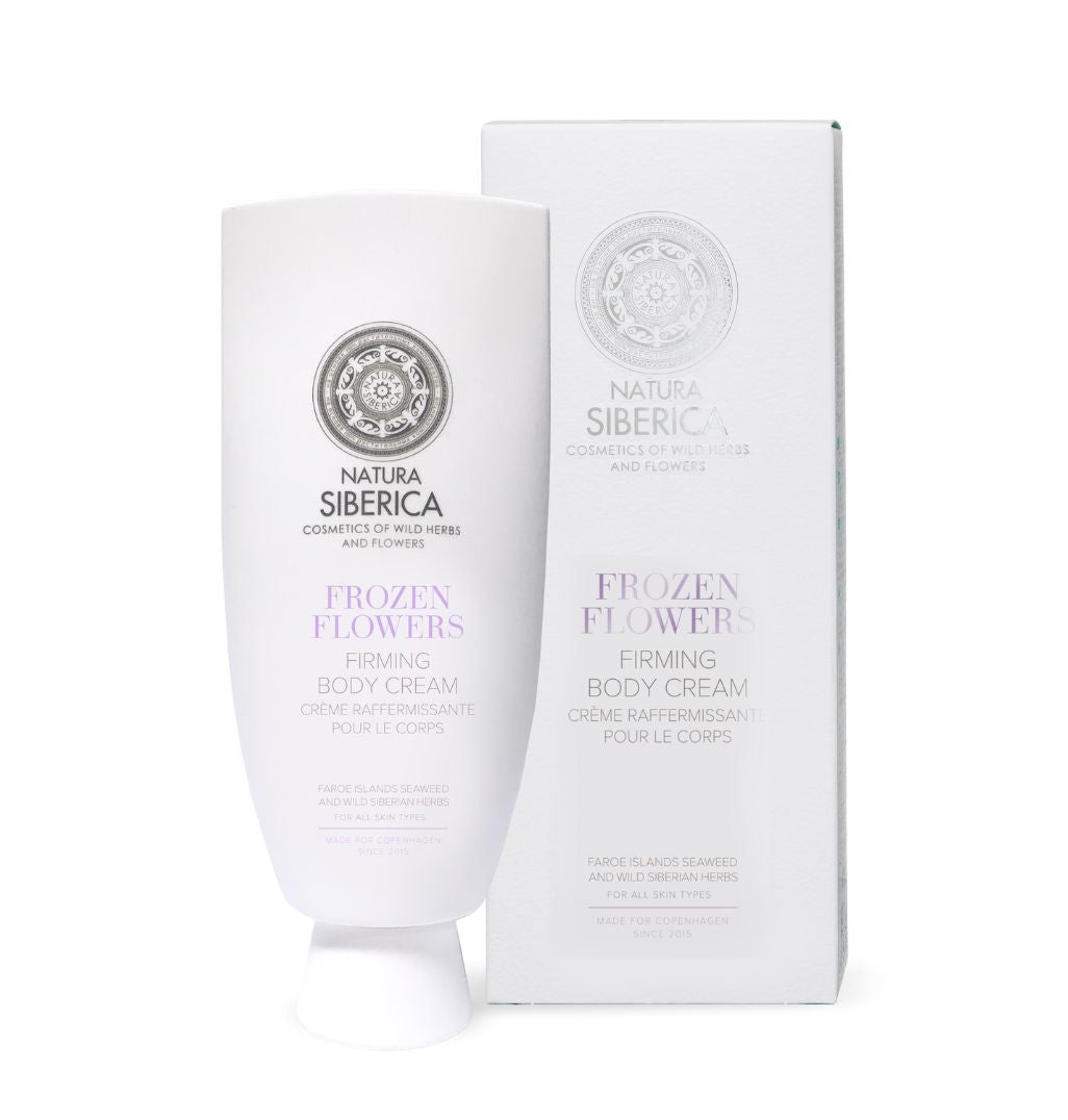 Natura Siberica Copenhagen Frozen Flowers Firming Body Cream 200ml | Firmer, Smoother-Looking Skin