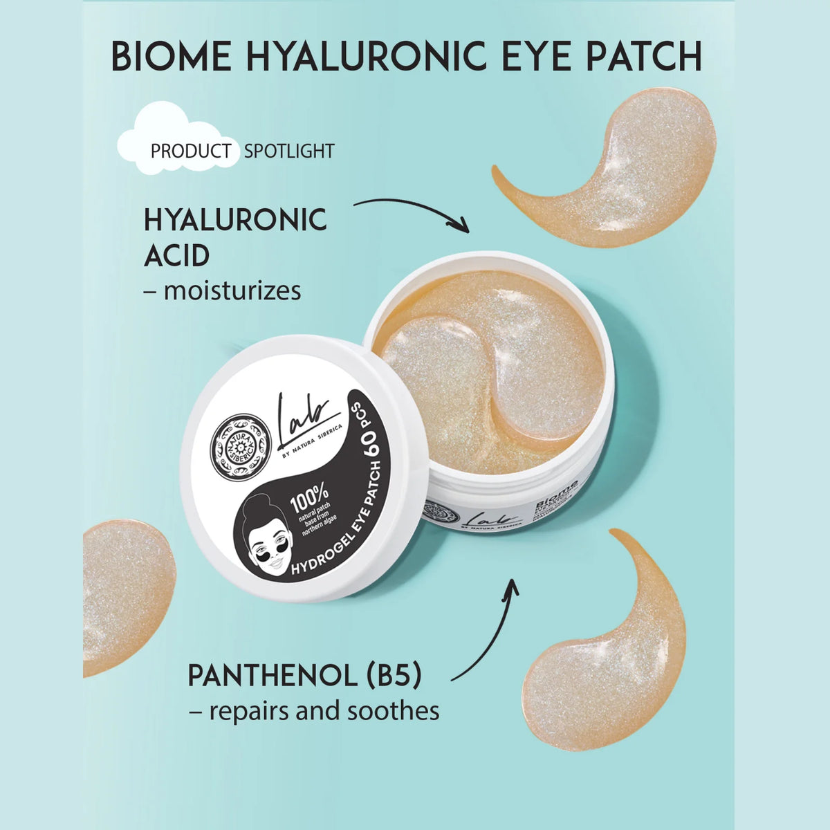 Natura Siberica Lab Biome Beauty Box Hydrate Gift Set Kit | Instant Hydration Duo – product photo