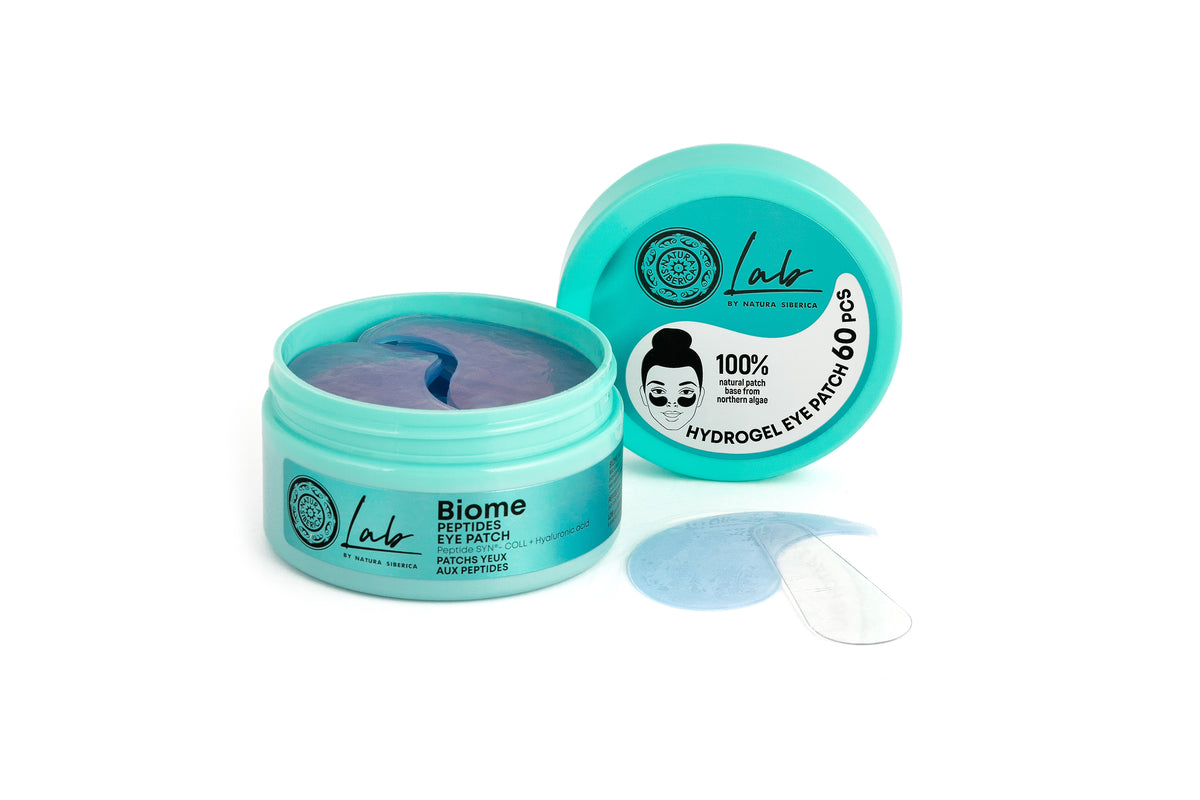 Natura Siberica Lab Biome Peptides Eye Patch 60 patches | Refreshed, Radiant-Looking Eye Area