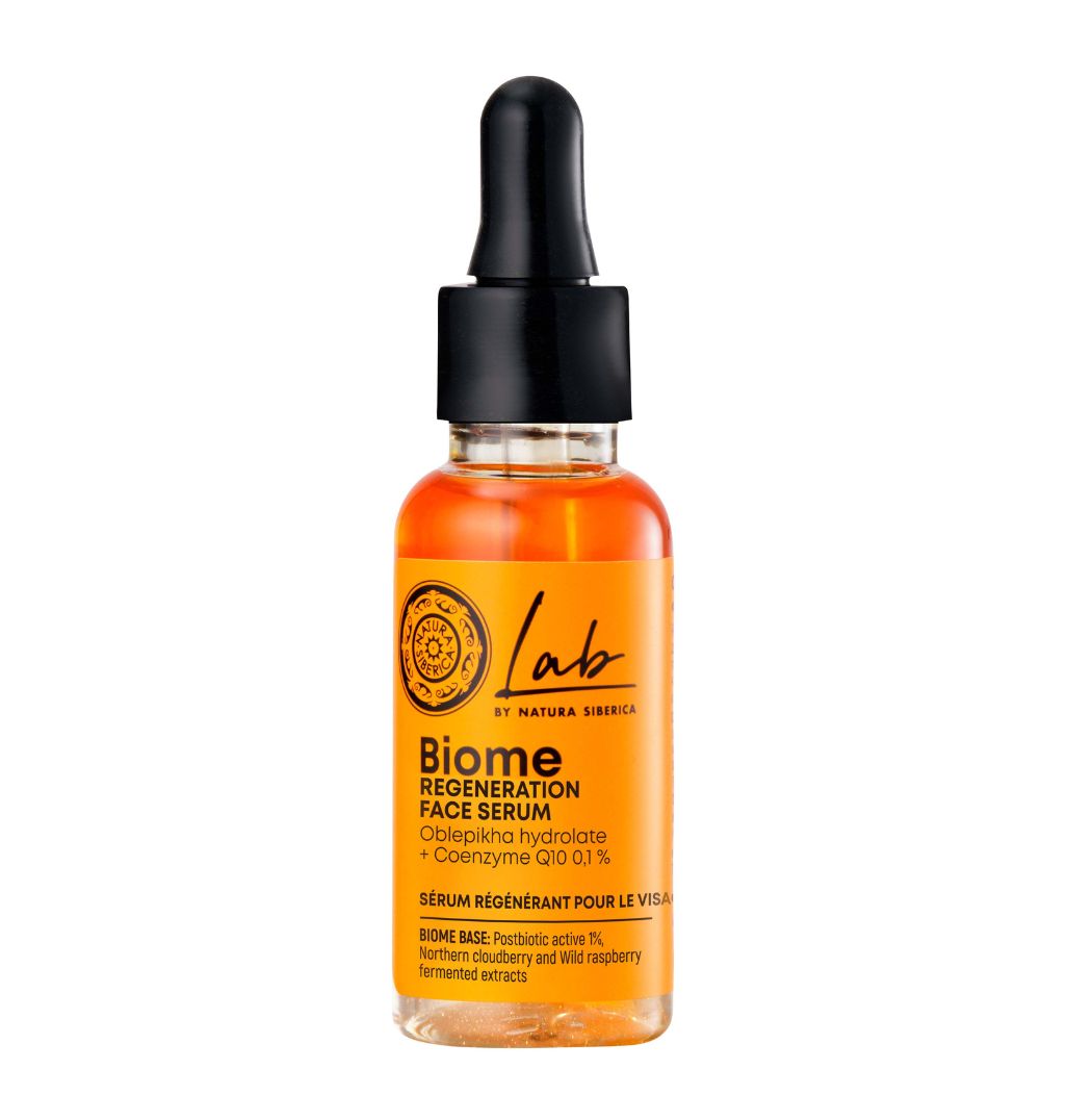 Natura Siberica Lab Biome Regeneration Face Serum 30ml | Awaken Your Skin's Natural Glow