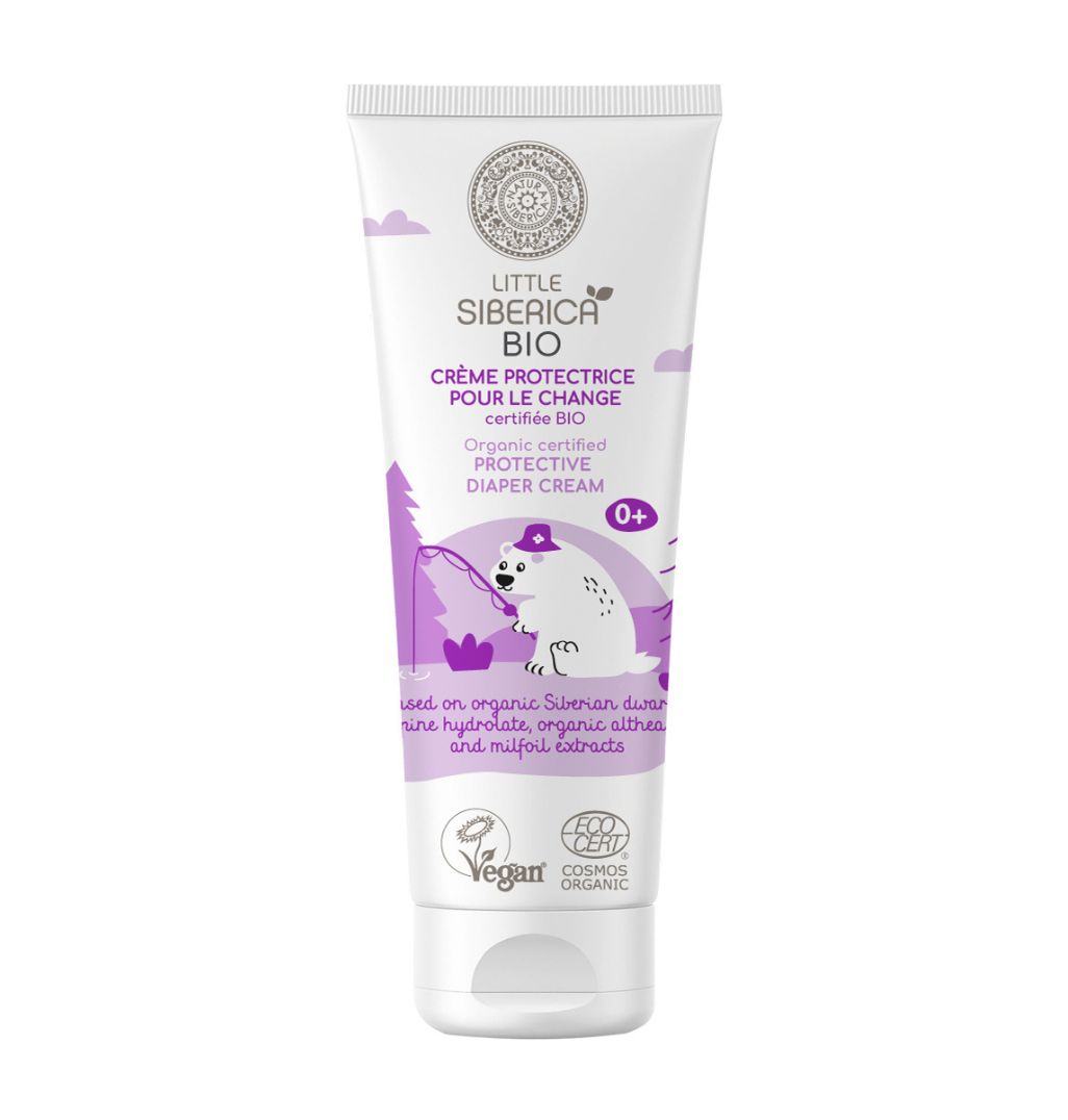Natura Siberica Little Siberica Protective Diaper Cream 75ml | Gentle Protection for Baby Skin