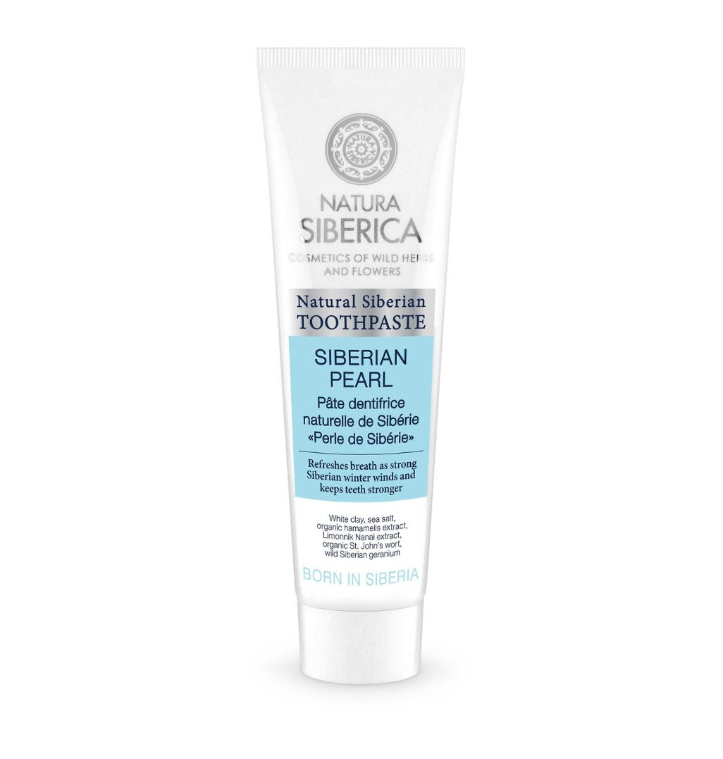 Natura Siberica Siberian Pearl Toothpaste 100g | Clean Teeth and Fresh Breath