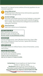 Natures Aid 3-in-1 Natural Formula, 60 Capsules | Garcinia, Green Coffee & Green Tea Extracts – product photo
