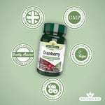 Natures Aid Cranberry 5000 mg, 30 Tablets | Concentrated Cranberry Extract – product photo