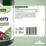 Natures Aid Cranberry 5000 mg, 30 Tablets | Concentrated Cranberry Extract – product photo