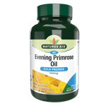 Natures Aid Evening Primrose Oil 1000 mg, 90 Softgels | Cold-Pressed Oil with GLA & Vitamin E