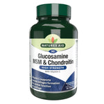 Natures Aid Glucosamine MSM & Chondroitin 500 mg, 90 Tablets | Glucosamine, MSM & Chondroitin with Vitamin C