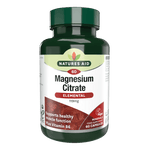 Natures Aid Magnesium Citrate 119 mg, 60 Vegetable Capsules | Magnesium Citrate with Vitamin B6