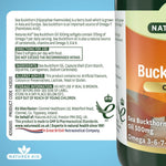 Natures Aid Sea Buckthorn Oil 500 mg, 60 Softgels | Plant Source of Omega-7 – product photo