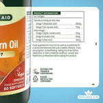 Natures Aid Sea Buckthorn Oil 500 mg, 60 Softgels | Plant Source of Omega-7 – product photo