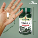 Natures Aid Vitamin E 1000IU 1000 IU, 30 Softgels | Natural-Source Vitamin E (d-alpha Tocopherol) – product photo