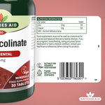 Natures Aid Zinc Picolinate 15 mg, 30 Tablets | Elemental Zinc 15 mg with Copper – product photo