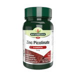 Natures Aid Zinc Picolinate 15 mg, 30 Tablets | Elemental Zinc 15 mg with Copper