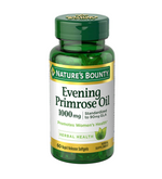 Nature's Bounty Evening Primrose Oil 1000 mg, 60 Softgels | Evening Primrose Oil Standardised to 90 mg GLA
