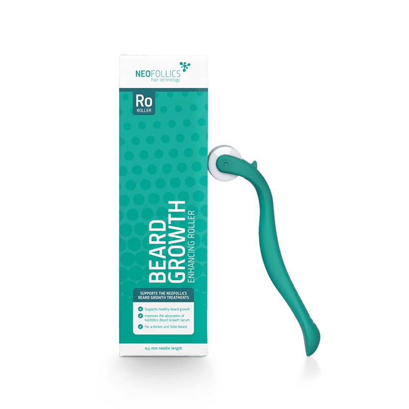 Neofollics Beard Growth Enhancing Roller 1 roller | Microneedle Beard Roller
