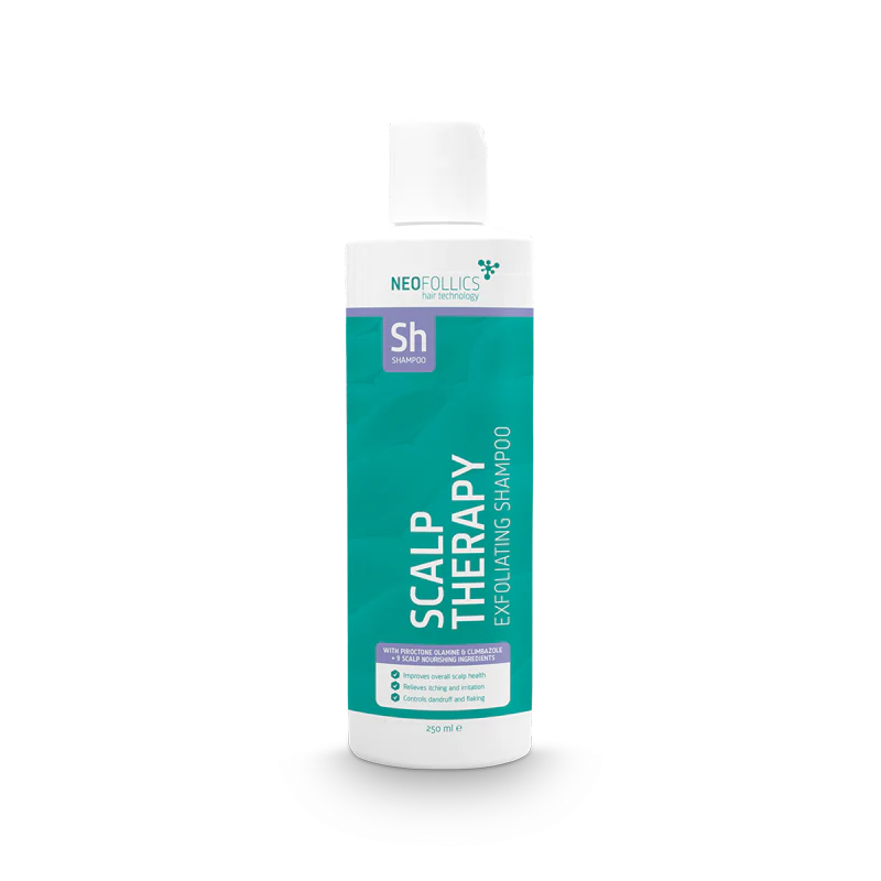Neofollics Scalp Therapy Exfoliating Shampoo 250ml | Gentle Scalp Exfoliation – product photo