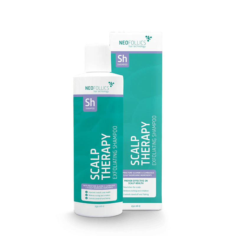 Neofollics Scalp Therapy Exfoliating Shampoo 250ml | Gentle Scalp Exfoliation