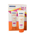 واقي شمس للوجه Urban Sunblock SPF 50+ Sensitive Skin من Novaclear، 40 مل (عبوتان)