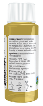 NOW Jojoba Oil Pure 118ml | Pure Balancing Jojoba Oil – product photo