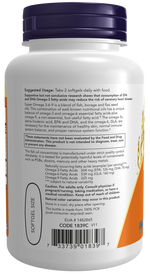 NOW Super Omega 3-6-9, 90 Softgels | Omega Fatty Acids from Fish, Borage & Flax – product photo