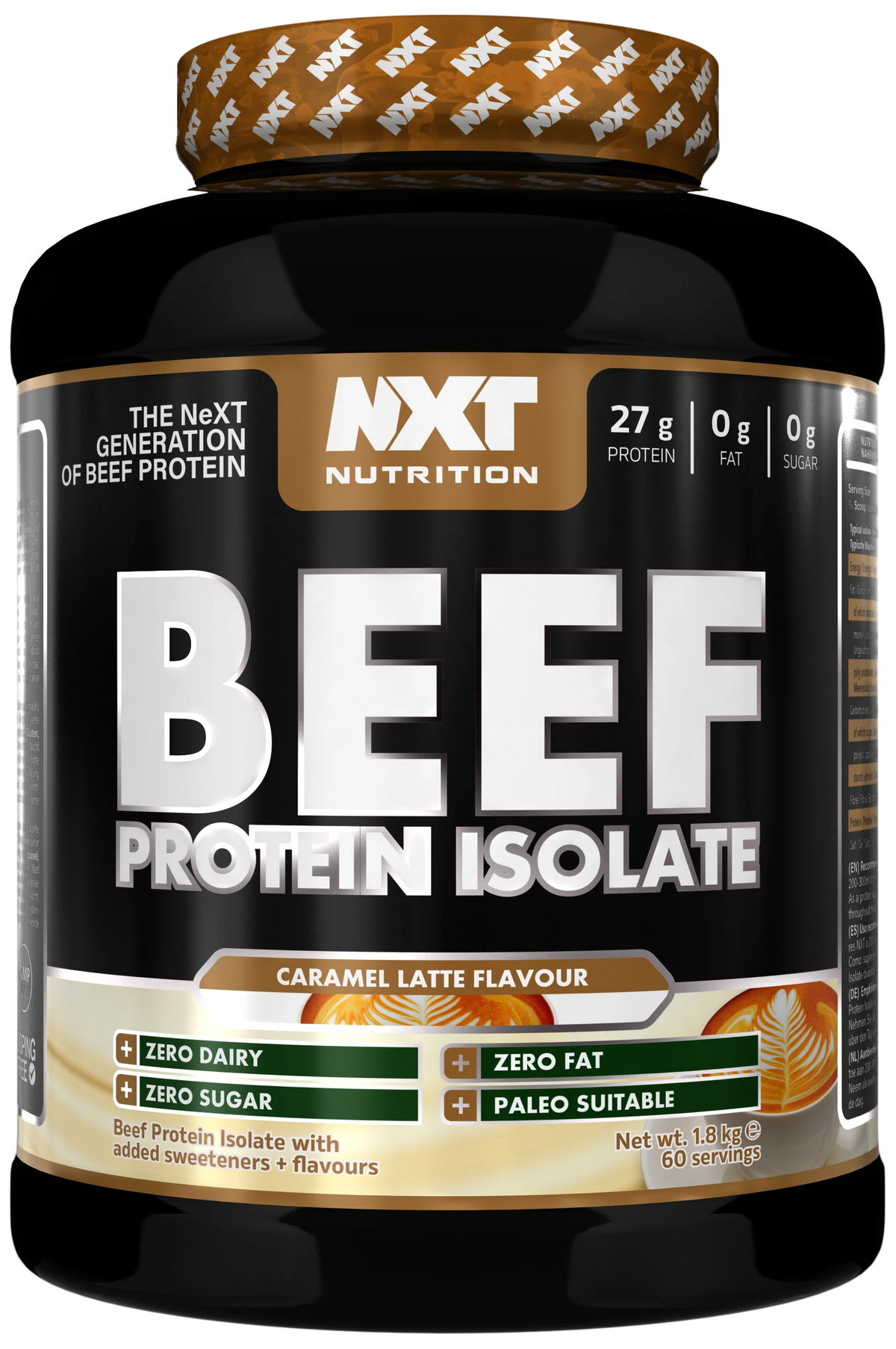 NXT Nutrition Beef Protein Isolate, 1.8kg – product photo