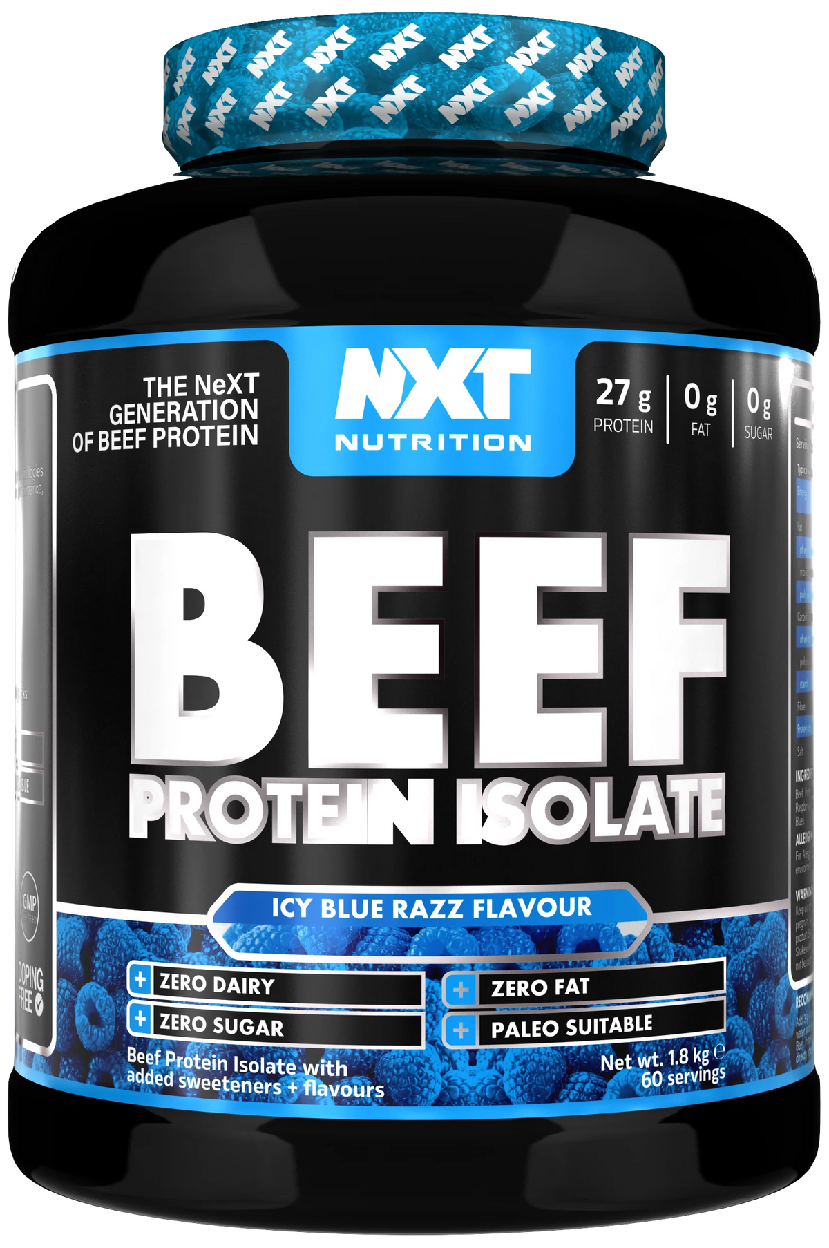 NXT Nutrition Beef Protein Isolate, 1.8kg – product photo