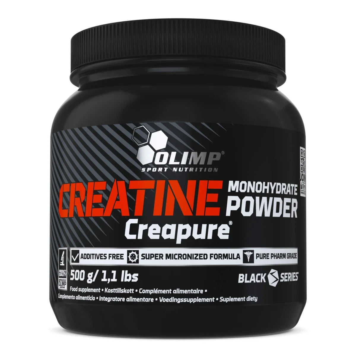 OLIMP Creatine Monohydrate Powder (Creapure), 500g