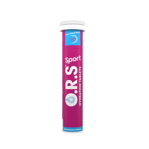 ORS Sport Electrolyte Mixed Berry, 20 Tablets