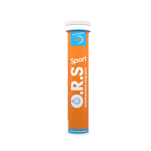 ORS Sport Electrolyte Orange, 20 Tablets