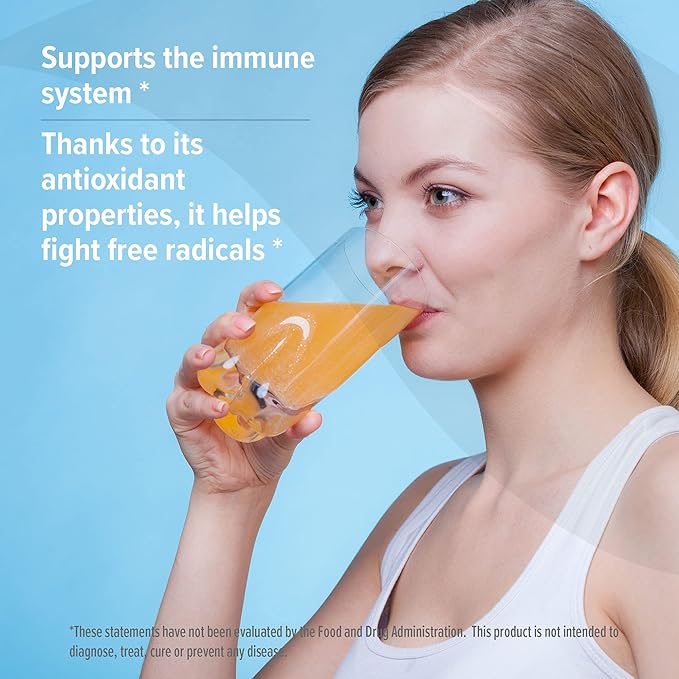 ORZAX Vitamin C Effervescent Orange 1000 mg, 20 Effervescent Tablets – product photo