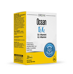 ORZAX Vitamin D3 with K2 Drops 1000 IU, 20ml