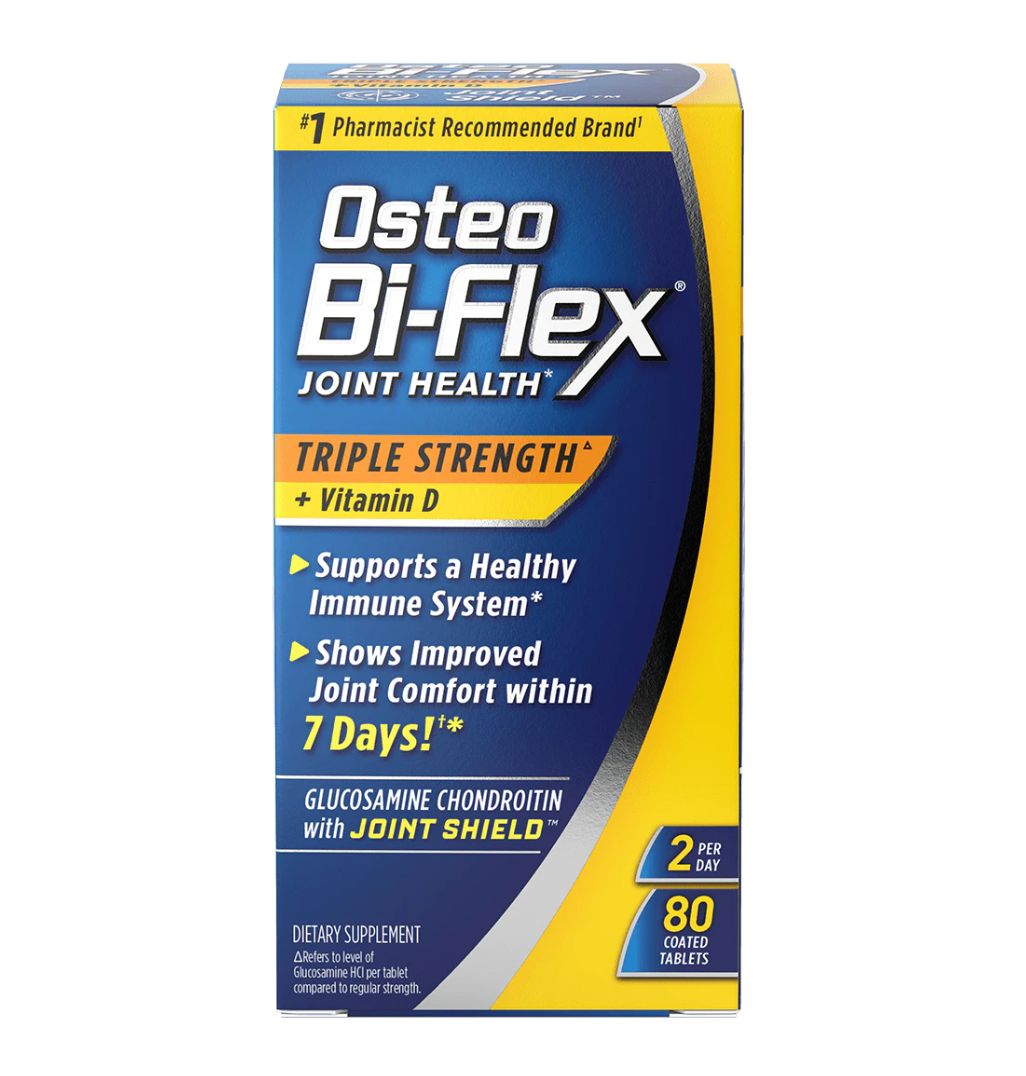 Osteo Bi-Flex Triple Strength with Vitamin D, 80 Coated Tablets