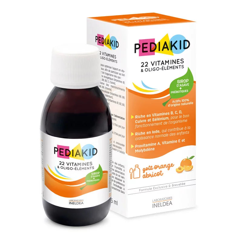 Pediakid 22 Vitamins & Trace Elements Syrup, 125ml