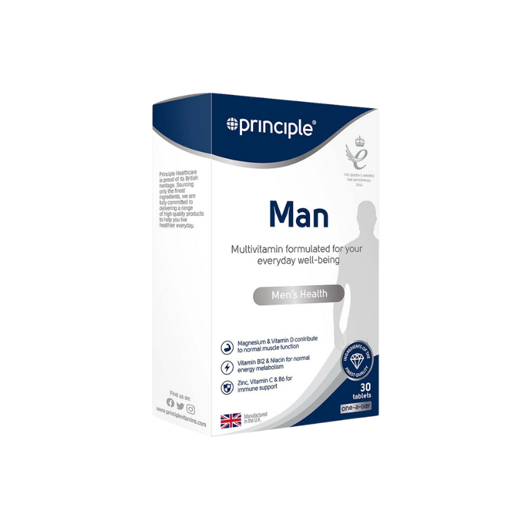 Principle Man Multivitamin, 30 Tablets