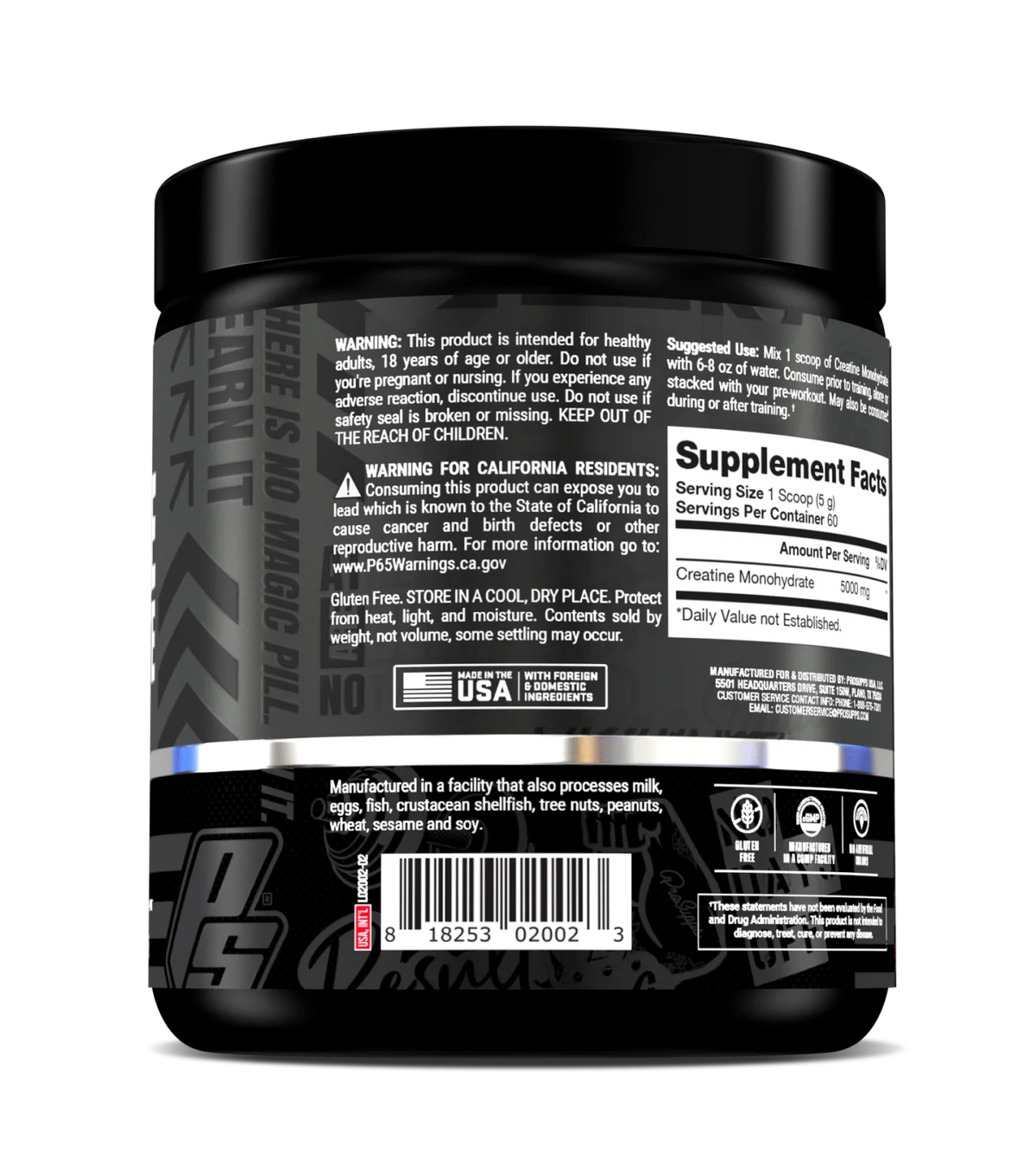 ProSupps Creatine Monohydrate 5000 mg – product photo
