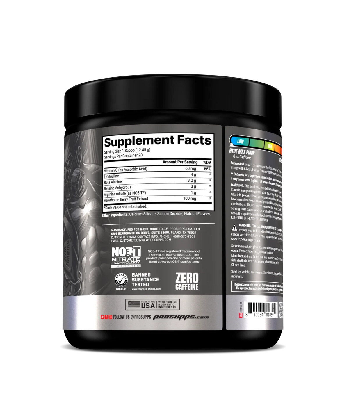 ProSupps Mr. Hyde Max Pump – product photo