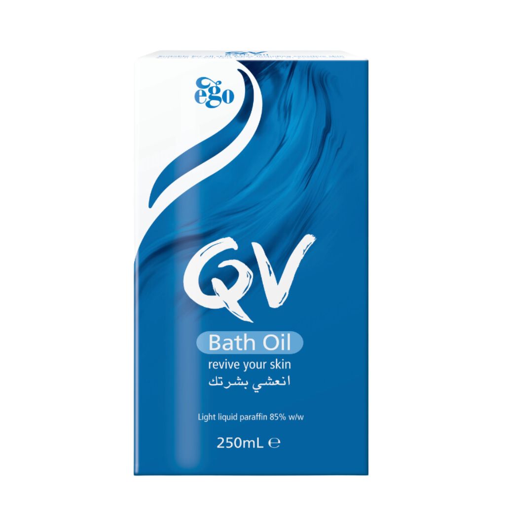 QV Bath Oil 250ml | Whole-Body Bath Hydration