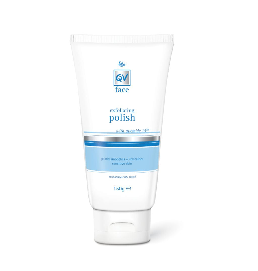 QV Face Exfoliating Polish Exfoliator 150g | Gentle Daily Exfoliation
