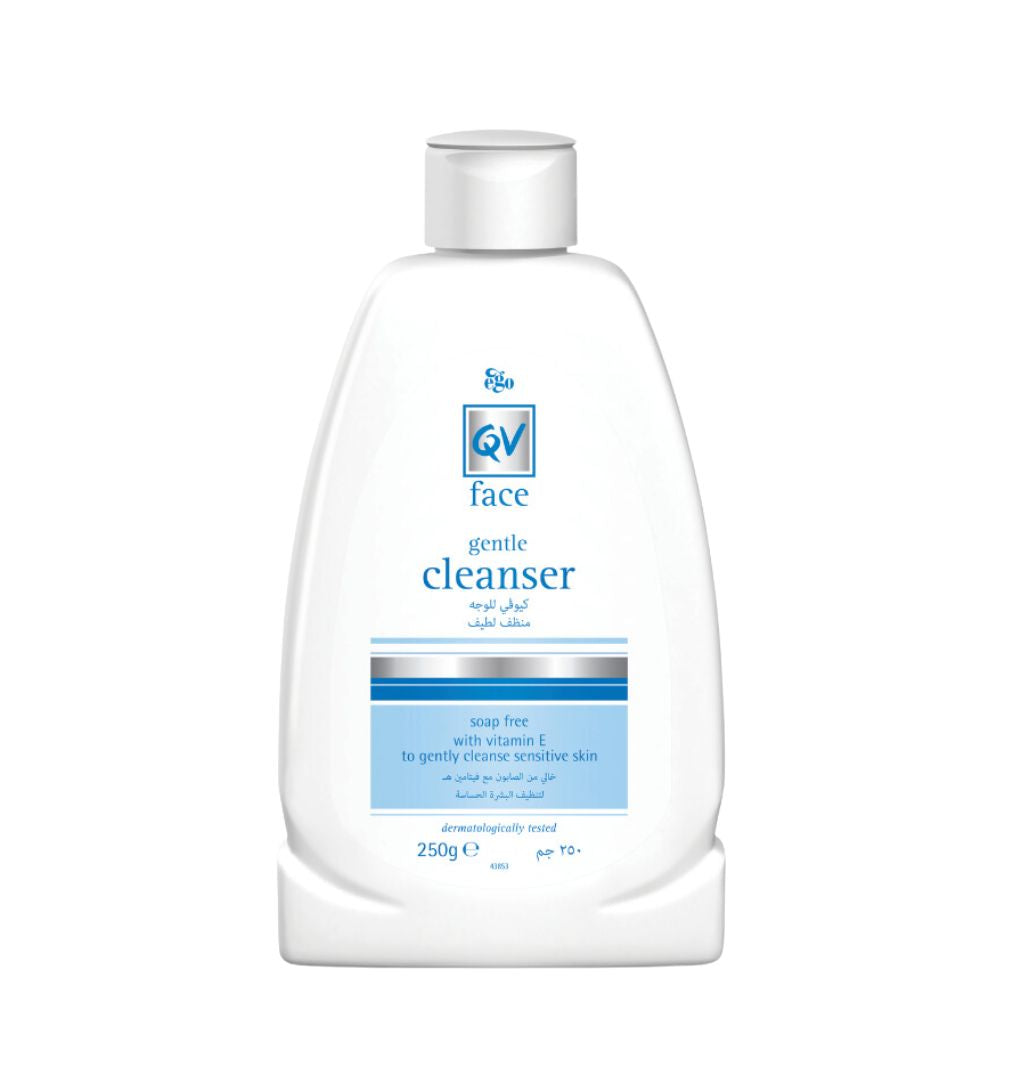 QV Face Gentle Cleanser 250g | Gentle Ceramide Face Cleanse