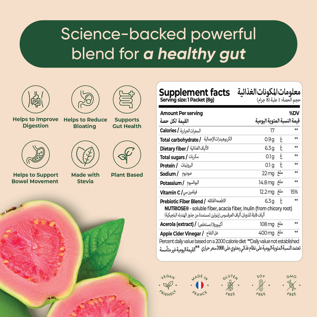 RITE Gut Health Prebiotic Drink Mix, 15 Sachets – product photo