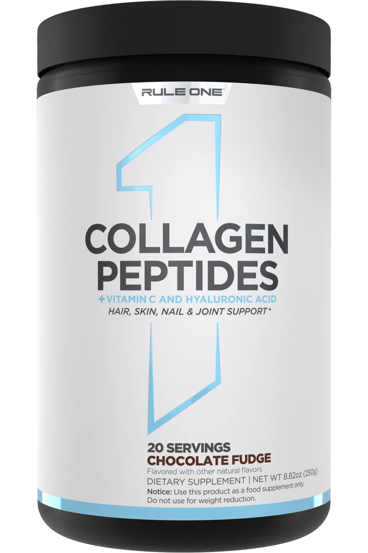 Rule1 Collagen Peptides, 20 Servings | Hydrolysed Bovine Collagen with Vitamin C – product photo