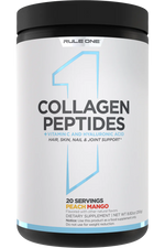 Rule1 Collagen Peptides, 20 Servings | Hydrolysed Bovine Collagen with Vitamin C – product photo