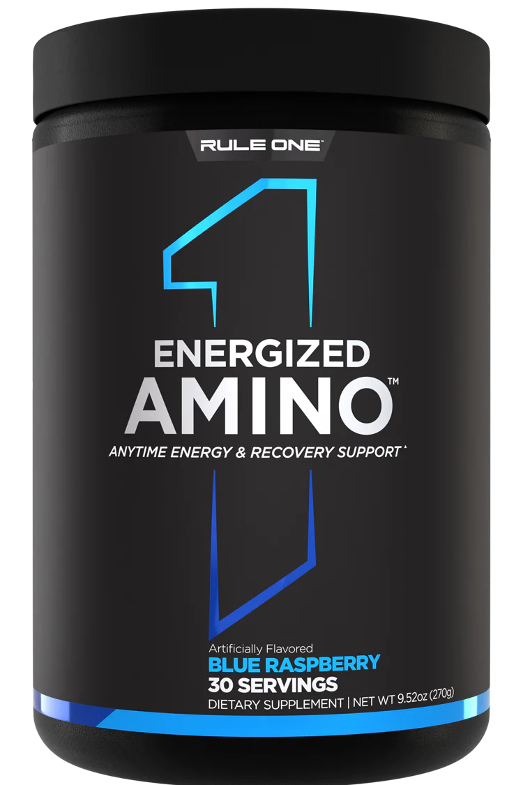 Rule1 Energized Amino, 30 Servings | Amino Acids with Natural Caffeine – product photo