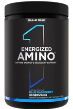 Rule1 Energized Amino, 30 Servings | Amino Acids with Natural Caffeine – product photo