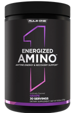Rule1 Energized Amino, 30 Servings | Amino Acids with Natural Caffeine – product photo