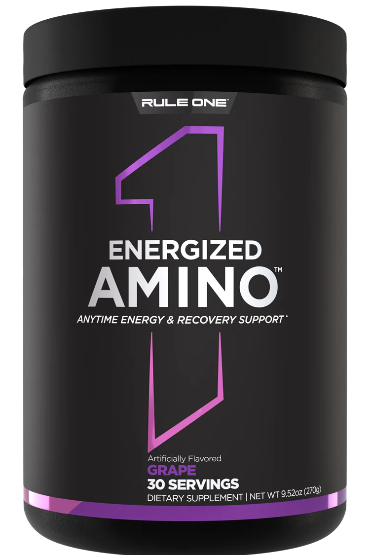 Rule1 Energized Amino, 30 Servings | Amino Acids with Natural Caffeine – product photo