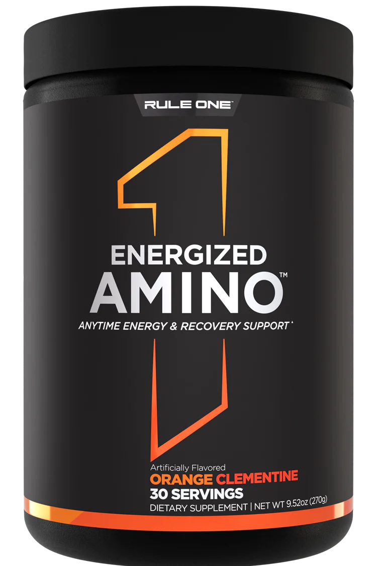 Rule1 Energized Amino, 30 Servings | Amino Acids with Natural Caffeine – product photo