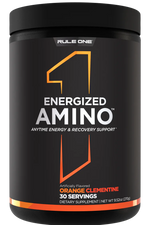 Rule1 Energized Amino, 30 Servings | Amino Acids with Natural Caffeine – product photo
