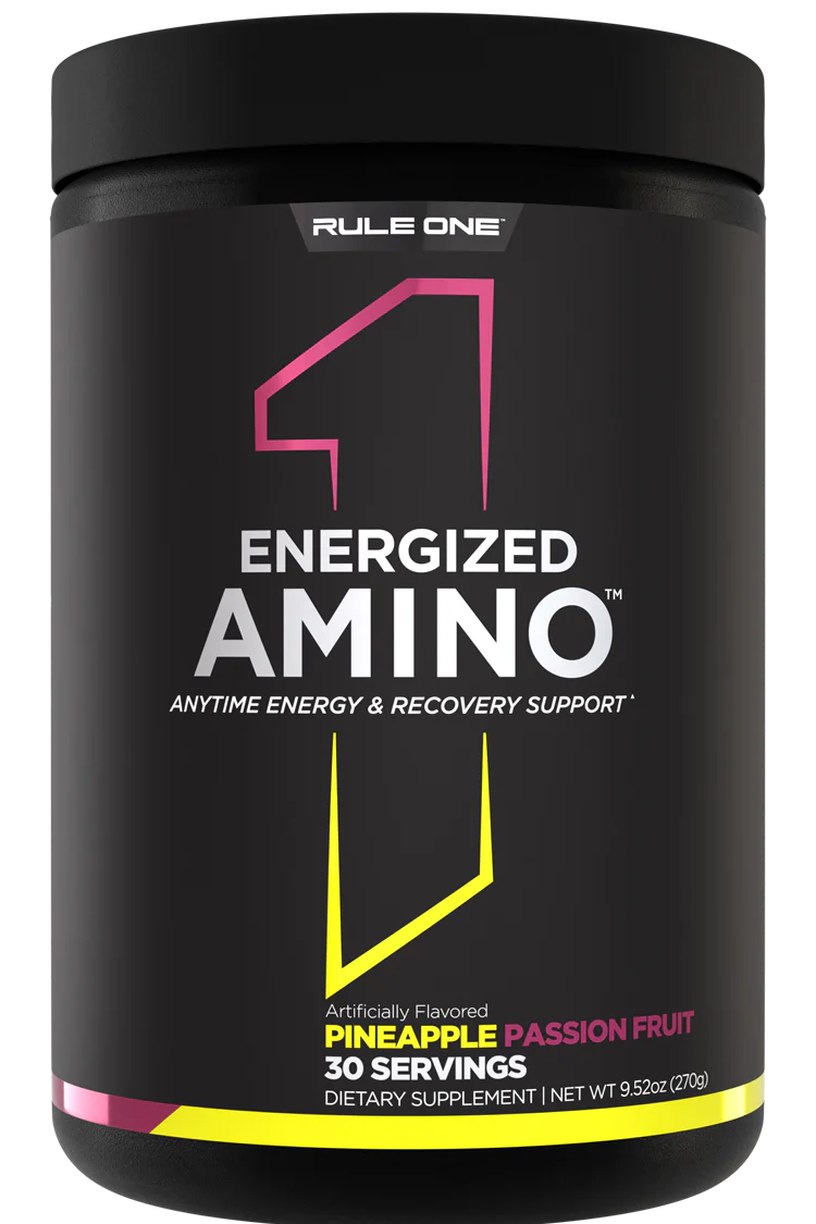 Rule1 Energized Amino, 30 Servings | Amino Acids with Natural Caffeine – product photo